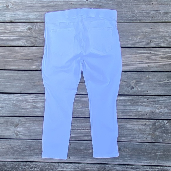 SOLD💲NYDJ white stretch jeans lift tuck technology Not Your Daughters Jeans 12P - Picture 9 of 11